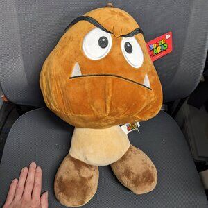 Giant Goomba 16-17" (16-17 inch) Plush - New with tag!